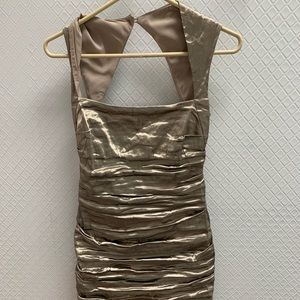 Nicole Miller crinkle dress